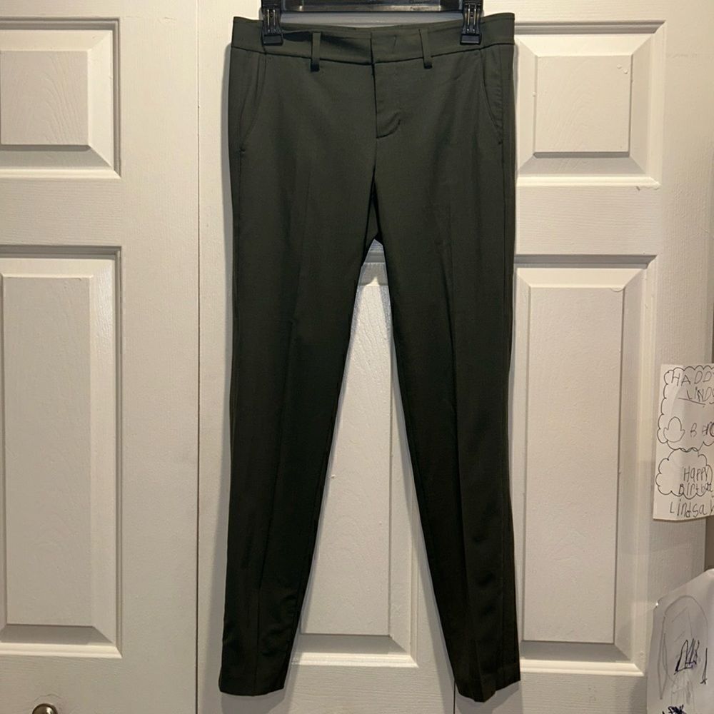 Vince Olive Green Dress/Suit/Trouser Pants, Size 0